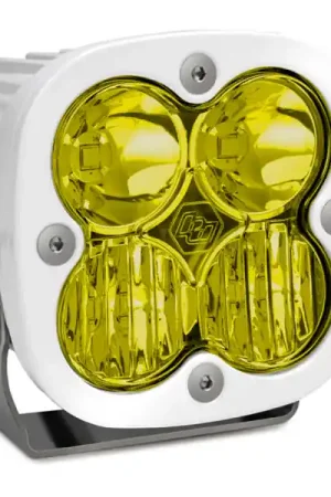 Must Have Baja Designs Squadron Pro Driving/Combo Pattern White LED Light Pod - Amber