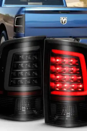 Price Drop ANZO 2009-2018 Dodge Ram 1500 LED Taillight Plank Style Black w/Smoke Lens