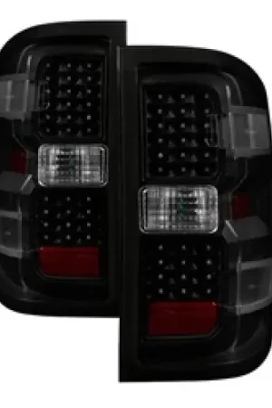 xTune Chevy 1500 14-16 / Silverado 2500HD/3500HD LED Tail Lights - Black Smoked ALT-JH-CS14-LED-BSM Weekend Sale