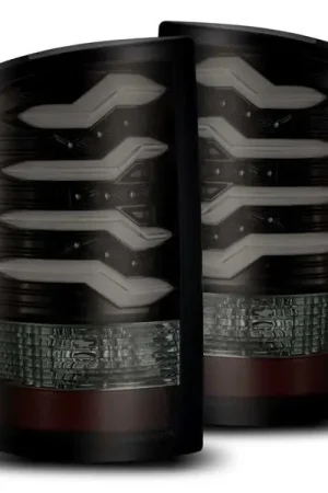 AlphaRex 09-18 Dodge Ram 1500 PRO-Series LED Tail Lights Jet Black Sale