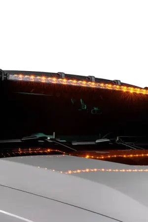 Mega Sale Oracle 22-24 Hummer EV 5in Roof Mount Curved Light Bar w/ Brackets