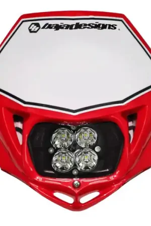 Warranty Included Baja Designs Motorcycle Race Light LED DC Red Squadron Sport