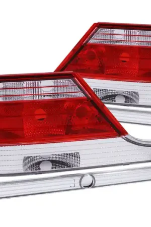Fresh Stock ANZO 1995-1999 Mercedes Benz S Class W140 Taillights Red/Clear