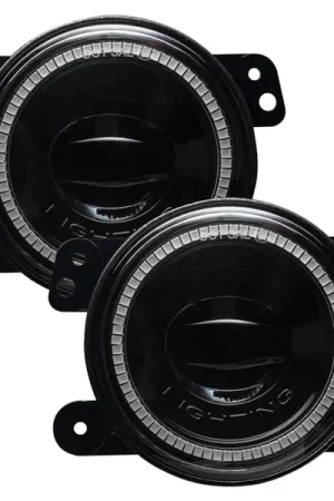 Oracle Jeep Wrangler JK/JL/JT High Performance W LED Fog Lights - Amber Luxury