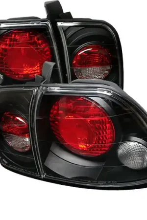 Sale Spyder Honda Accord 96-97 Euro Style Tail Lights Black ALT-YD-HA96-BK