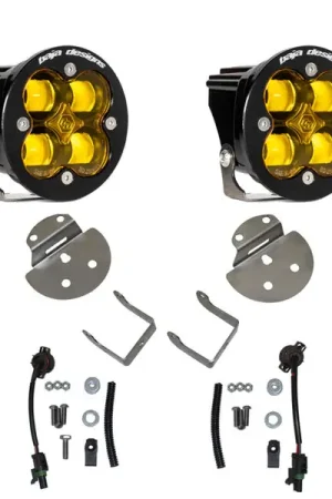 Save Now Baja Designs 15-19 Canyon/Colorado Fog Light & Fog Pocket Kit - Amber