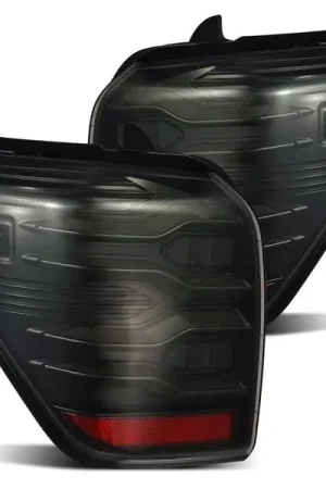 Secure Checkout AlphaRex 10-21 Toyota 4Runner LUXX LED Taillights Alpha Blk w/Activ Light/Seq Signal