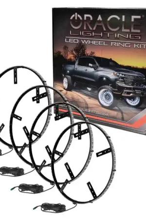 Place Order ORACLE Lighting LED Illuminated Wheel Rings - ColorSHIFT RGB+W