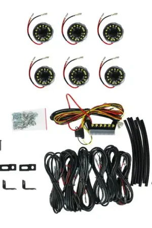 KC HiLiTES Cyclone V2 LED - Rock Light - 6-Light System - Clear - 5W Flood Beam Shop Now