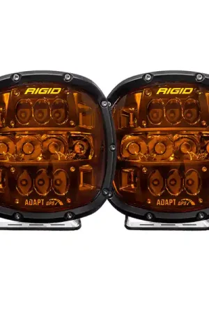 Rigid Industries Adapt XP w/ Amber PRO Lens (Pair) Express Delivery