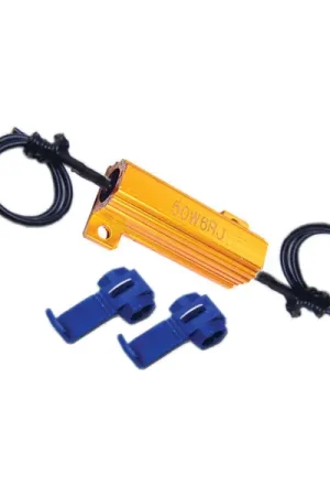 Oracle LED Load Equalizer 50w/ 6ohm Resistor for Turn Signal Rapid Flash Holiday Sale