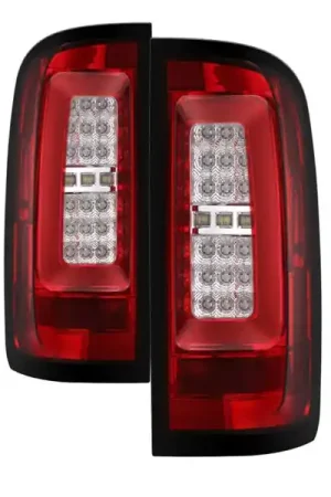 Spyder Chevy Colorado 2015-2017 Light Bar LED Tail Lights - Red Clear ALT-YD-CCO15-LED-RC Reduced Price