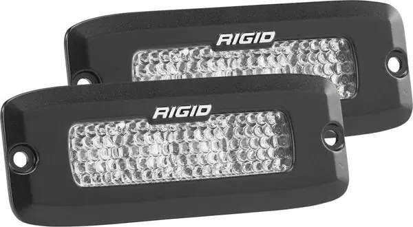 Popular Rigid Industries SRQ - 60 Deg. Lens - White - Flush Mount - Set of 2