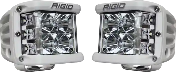 Rigid Industries D-SS - Flood - Set of 2 - White Housing Genuine