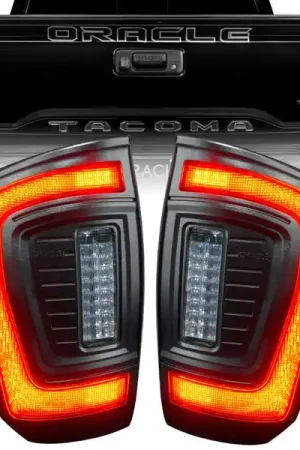 Oracle Lighting 2016-2023 Gen 3 Toyota Tacoma Flush Style LED Tail Lights Money Back Guarantee