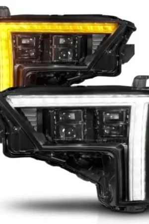 Clearance ANZO 22-24 Toyota Tundra (w/Factory LED Refl.) Z-Series Full LED Proj Headlights - Driver Side ONLY