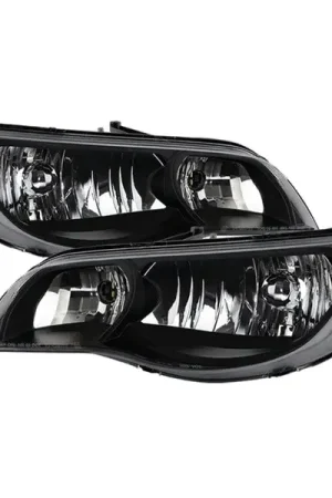xTune Saturn ION Coupe 03-07 (Not Sedan) OEM Style Headlights - Black HD-JH-SAION-2D-BK Free Returns