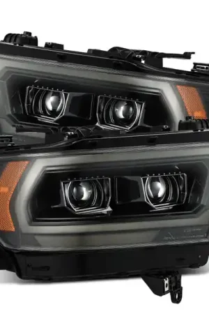 AlphaRex 19-22 Dodge Ram 1500 PRO-Series Projector Headlights Alpha Black w/Seq Signal/DRL Factory Price
