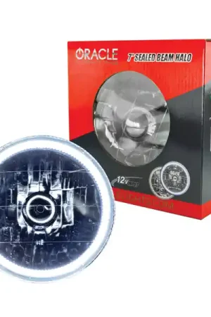 Oracle Pre-Installed Lights 7 IN. Sealed Beam - White Halo Place Order