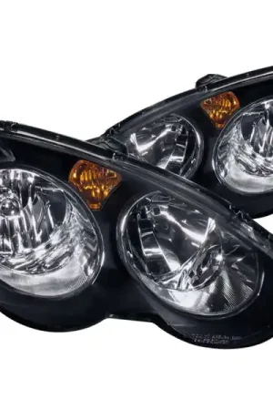 Editor’s Pick ANZO 2002-2004 Acura RSX Crystal Headlights Black