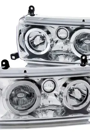 ANZO 1991-1994 Toyota Land Cruiser Crystal Headlights w/ Halo Chrome Get Yours