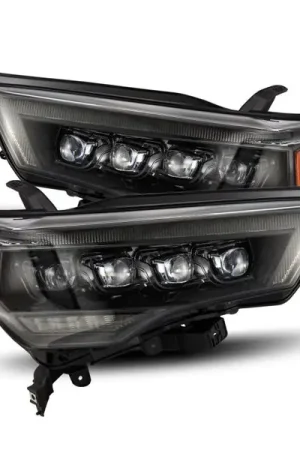 Must Have AlphaRex 14-22 Toyota 4Runner (2021 Req. Conv) NOVA LED Proj HL Alpha-Blk Actv Lgt Seq. Sig + SB DRL