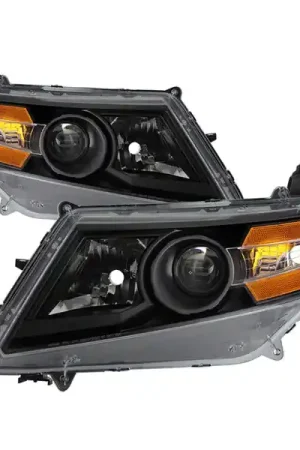 Limited Edition xTune Honda Odyssey Halogen Models Only 11-15 OEM Style Headlights - Black HD-JH-HODY11-AM-BK