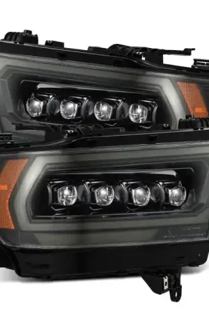 AlphaRex 19-23 Dodge Ram 1500 (No Clsc/Ltd/TRX) NOVA-Series LED Proj HL Alpha-Black (Converter Req.) Limited Edition