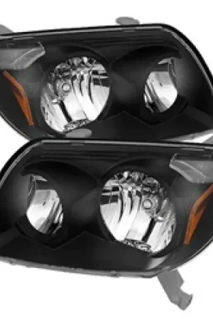 xTune Toyota 4Runner 03-05 Crystal Headlights Black HD-JH-T4R03-AM-BK Trending