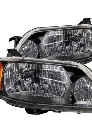 ANZO 2001-2003 Mazda Protege Crystal Headlights Black Seasonal Sale
