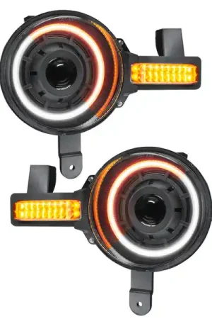 Don’t Miss Out Oracle 2021+ Ford Bronco Oculus  Bi-LED Projector Headlights - Amber/White Switchback