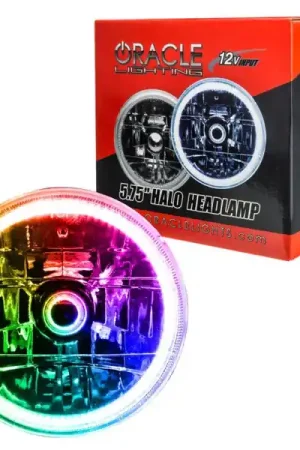 Holiday Sale Oracle Pre-Installed Lights 5.75 IN. Sealed Beam - ColorSHIFT Halo