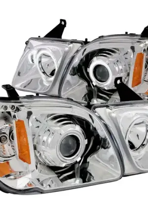ANZO 1998-2007 Lexus Lx470 Projector Headlights w/ Halo Chrome (CCFL) Buy Online