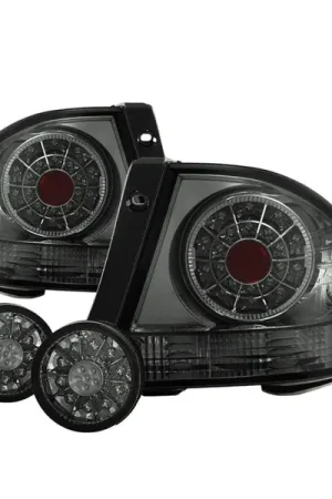 Spyder 01-03 Lexus IS300 LED Tail Lights w/Inner Trunk Lights - Smoke (ALT-YD-LIS300-LED-SET-SM) Grab Now