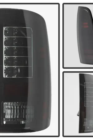 Order Now Spyder Dodge Ram 1500 09-14 LED Tail Lights Incandescent- Blk Smke ALT-YD-DRAM09-LED-BSM