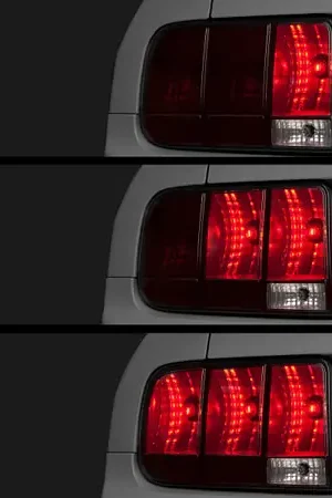 Raxiom 05-09 Ford Mustang Sequential Tail Light Kit (Plug-and-Play) Crafted