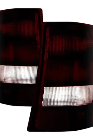 xTune Jeep Grand Cherokee 1999-2002 OEM Style Tail Lights Red Smoked ALT-JH-JGC99-OE-RSM In Demand