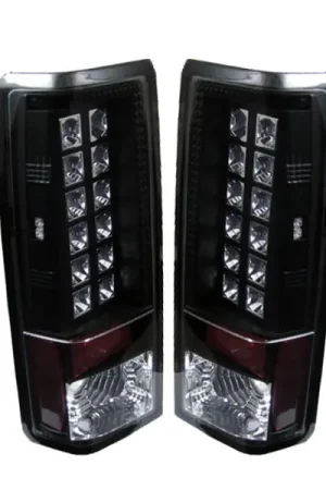 Super Sale Spyder Chevy Astro/Safari 85-05 LED Tail Lights Black ALT-YD-CAS85-LED-BK