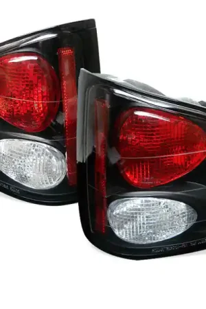 Spyder Chevy S10 94-04/GMC Sonoma 94-04/Isuzu Hombre 96-00 Euro Tail Lights Blk ALT-YD-CS1094-BK Warranty Included