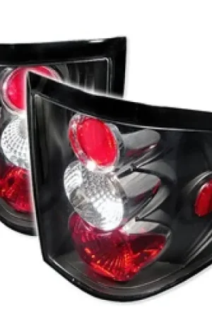 Spyder Ford F150 Flareside 04-08 Euro Style Tail Lights Black ALT-YD-FF15004FS-BK Budget