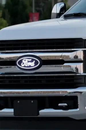 Buy Online Putco 17-19 Ford SuperDuty Front Luminix Ford LED Emblem - w/ Camera CutOut