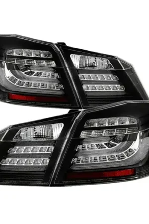 Spyder Honda Accord 2013-2015 4DR LED Tail Lights - Black ALT-YD-HA13LED-LED-BK Fresh Stock