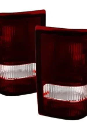 Special Discount xTune Ford Ranger 93-97 OE Style Tail Lights Red Smoked ALT-JH-FR93-OE-RSM
