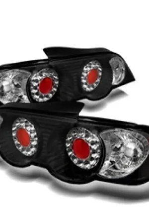 Spyder Acura RSX 02-04 LED Tail Lights Black ALT-YD-ARSX02-LED-BK Super Sale
