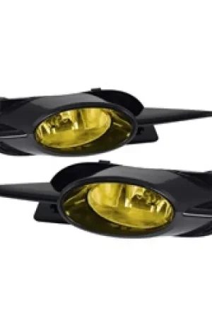 Bargain Spyder Honda Civic 09-11 2Dr OEM Fog Lights W/Switch Yellow FL-CL-HC09-2D-Y