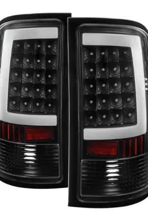 xTune GMC Sierra 07-13 LED Tail Lights Black ALT-ON-GS07-G2-LED-BK Special Discount