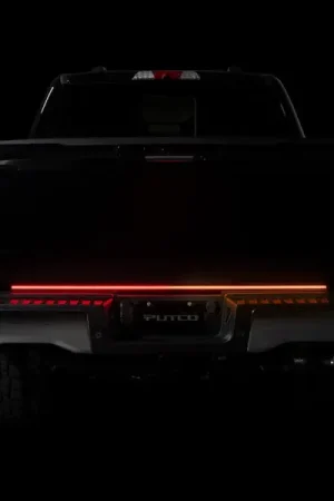 Putco 23-24 Ford SuperDuty F-250/F-350/F-450 60In Freedom Blade Tailgate Bars w/ Halogen Taillamps Original