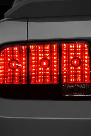 Raxiom 05-09 Ford Mustang Tail Lights- Black Housing (Smoked Lens) Fast Shipping