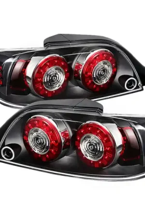 xTune Mazda Rx-8 04-08 LED Tail Lights Black ALT-ON-MRX804-LED-BK Express Delivery