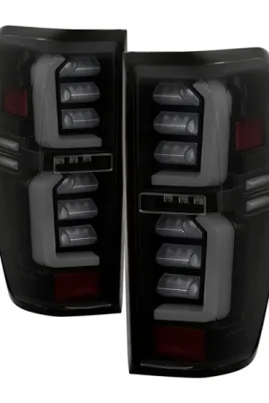 Best Seller Spyder GMC Sierra 19-20 Incandescent Bulb Model Only LED Tail Lights-Black Smoke ALT-YD-GS19-LED-BSM